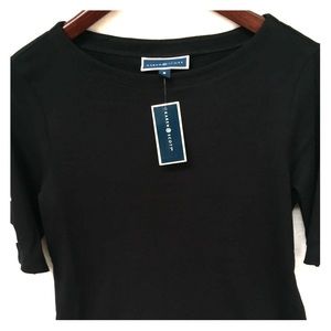 Karen Scott Cutout-sleeves top